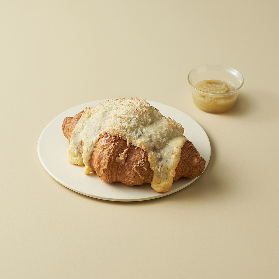 코코넛 카야 크루아상